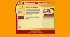 Desktop Screenshot of hubsrestaurant.com